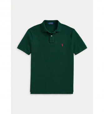 Polo Ralph Lauren Green pique polo shirt