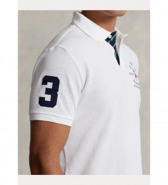 Polo Ralph Lauren SLIM FIT - Polo shirt - bianco/white 