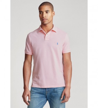 Ralph Lauren Camisa pólo pique-pólo personalizado rosa