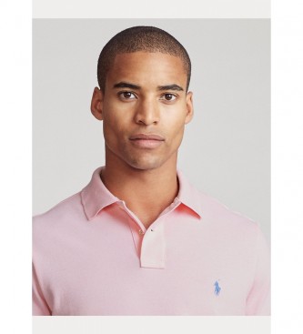 Ralph Lauren Camisa pólo pique-pólo personalizado rosa