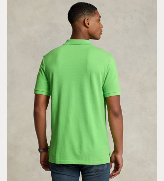 Polo Ralph Lauren Polo majica pique tankega kroja zelena