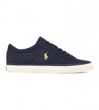 Polo Ralph Lauren Sayer slippers in navy canvas