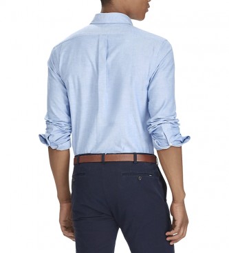 Ralph Lauren Camicia Oxford Slim Fit Blu