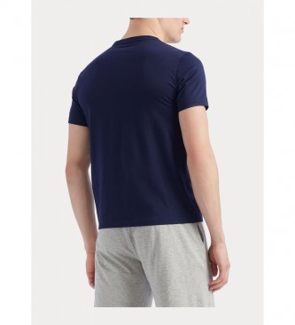 Ralph Lauren T-shirt girocollo blu notte Sleep