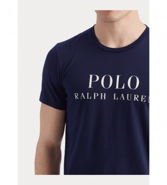 Ralph Lauren Camiseta Round Neck Sleep Sleep Navy
