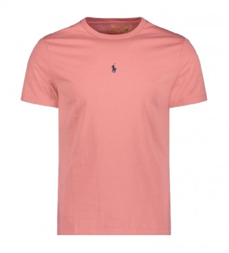 Ralph Lauren T-shirt com logótipo rosa