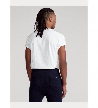 Polo Ralph Lauren T-shirt personalizzata con logo bianco