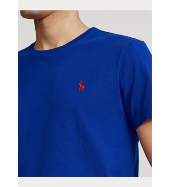 Ralph Lauren T-Shirt tricoté sur mesure bleu