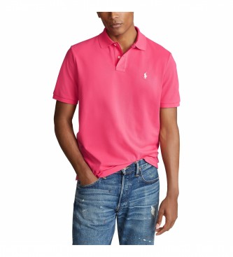 Polo Ralph Lauren Custom Slim Mesh Polo shirt pink