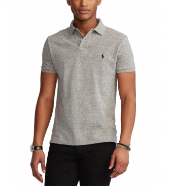 Ralph Lauren Custom Fit grey polo shirt
