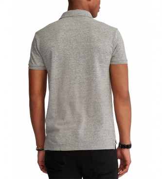 Ralph Lauren Camisa Polo de ajuste personalizado cinzenta