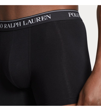 Polo Ralph Lauren Tre pakker sorte, korte boxershorts