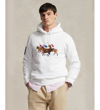 Polo Ralph Lauren Sweatshirt med tre hvide heste