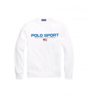 Polo Ralph Lauren Sweatshirt Fleece Blanc