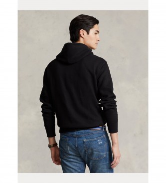 Ralph Lauren Fleece sweatshirt with RL logo black