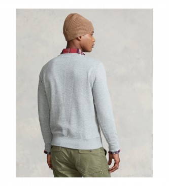 Polo Ralph Lauren Fleece sweater met grijze Polo Bear