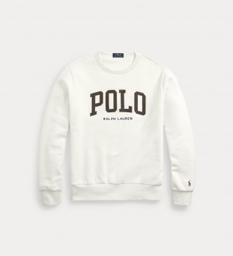 Polo Ralph Lauren Sweater Fleece Logo wit