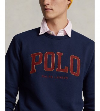 Polo Ralph Lauren Sweater Fleece Logo marine