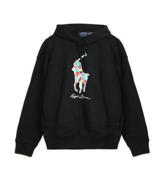 Polo Ralph Lauren Fleece-Sweatshirt schwarz