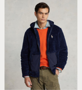 Polo Ralph Lauren Marineblaues Fleece-Sweatshirt