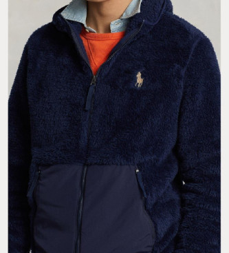 Polo Ralph Lauren Marineblaues Fleece-Sweatshirt