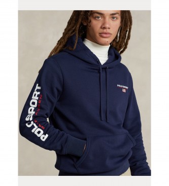 Polo Ralph Lauren Polo Sport-sweatshirt i marinebl fleece