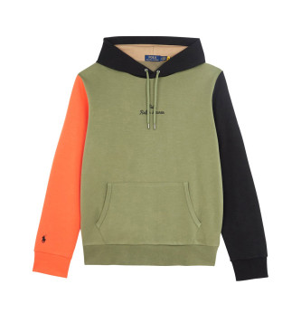 Polo Ralph Lauren Groen driekleurig sweatshirt