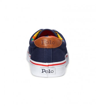 Polo Ralph Lauren Sneakers Thorton in tela blu scuro