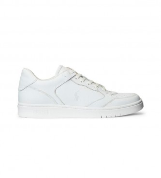 Polo Ralph Lauren Sneaker Court in pelle bianca