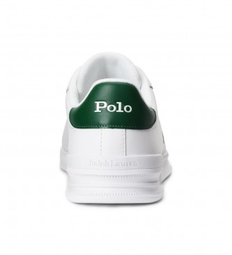 Polo Ralph Lauren Sneaker Hrt in pelle bianca