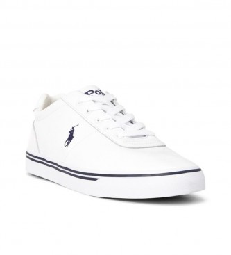 Polo Ralph Lauren Hanford leather trainers white