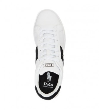 Polo Ralph Lauren Sneakers Heritage Court II in pelle bianche
