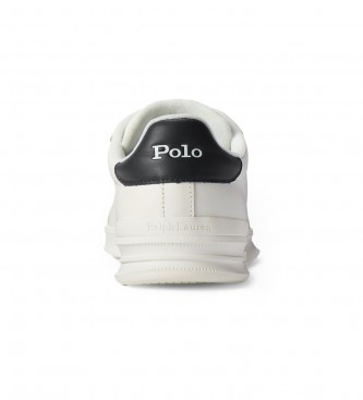 Polo Ralph Lauren Heritage Court II Leren Sneakers Wit