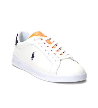 Polo Ralph Lauren Heritage Court II Lder Sneakers hvid
