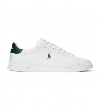 Ralph Lauren Heritage Court II leather shoes white