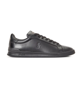Polo Ralph Lauren Heritage Court II leather shoes black