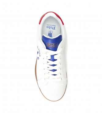 Ralph Lauren Sneaker HRT in pelle bianca