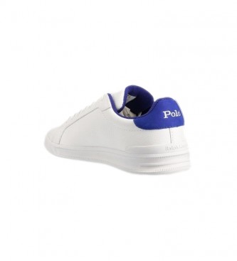 Polo Ralph Lauren HRT CT II white leather shoes