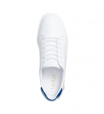 Ralph Lauren Leather sneakers Joana III white, blue