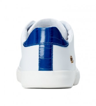 Ralph Lauren Leather sneakers Joana III white, blue