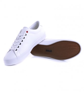 Polo Ralph Lauren Longwood leather sneakers white