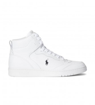 Polo Ralph Lauren Skórzane buty sportowe Low Top Lace w kolorze białym