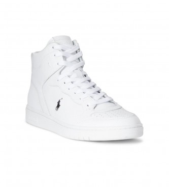 Polo Ralph Lauren Sneakers bianche in pelle Low Top Lace