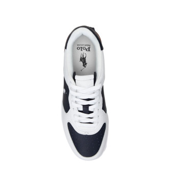Polo Ralph Lauren Masters Court Leather Sneakers white