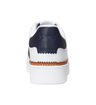 Polo Ralph Lauren Masters Court Leather Sneakers white