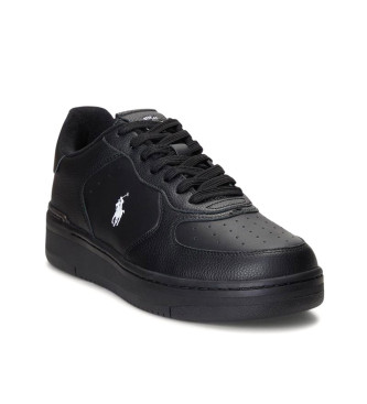 Polo Ralph Lauren Masters Coury Leather Sneakers black