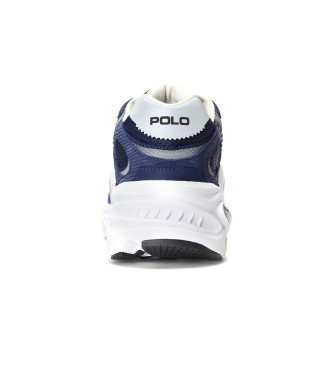 Polo Ralph Lauren Scarpe da ginnastica moderne Trainer 100 in pelle blu scuro