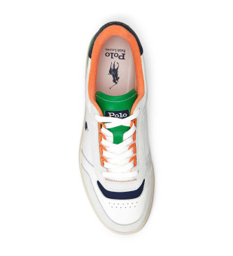 Polo Ralph Lauren Polo Court Leather Sneakers white