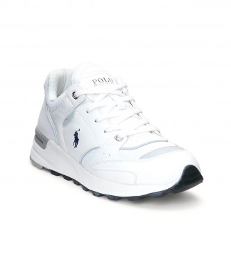 Polo Ralph Lauren Sneaker Trackster 200 in pelle bianca