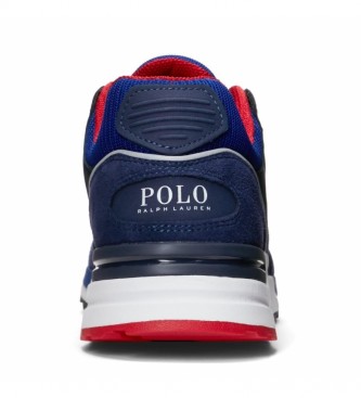 Ralph Lauren Sneakers Trackster 200 in pelle blu navy